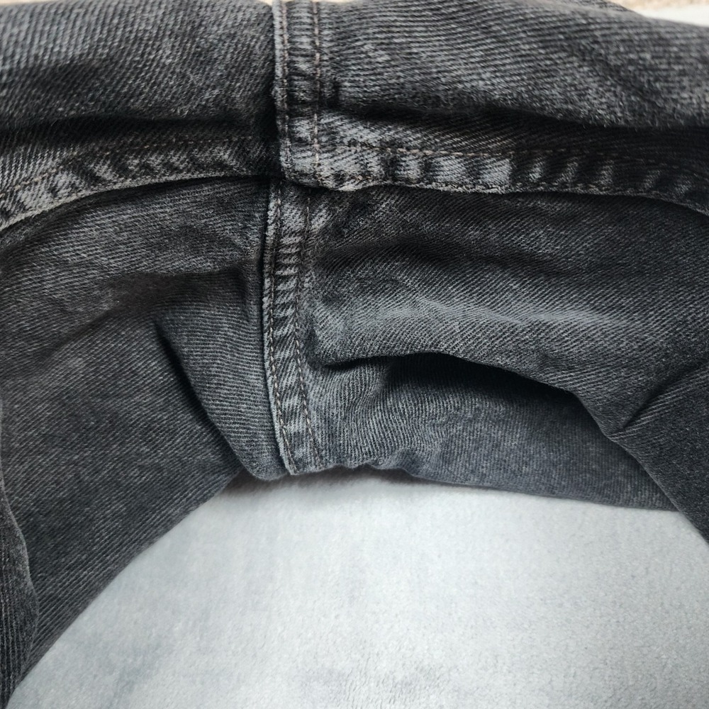 Vintage Levis 560 Loose Fit Jeans Mens Size 34x30 Black Baggy Tapered Denim Y2K - Picture 10 of 12